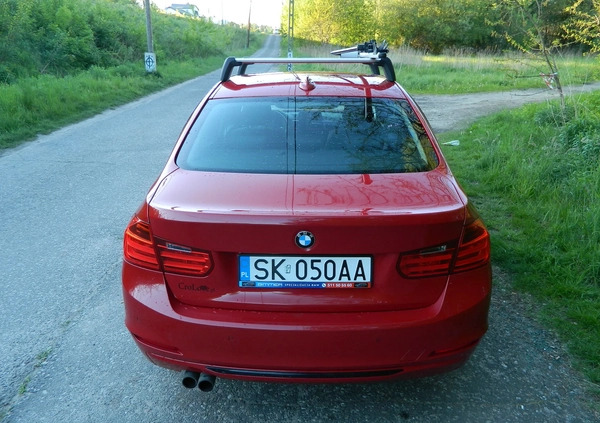 BMW Seria 3 cena 60000 przebieg: 174545, rok produkcji 2012 z Katowice małe 92